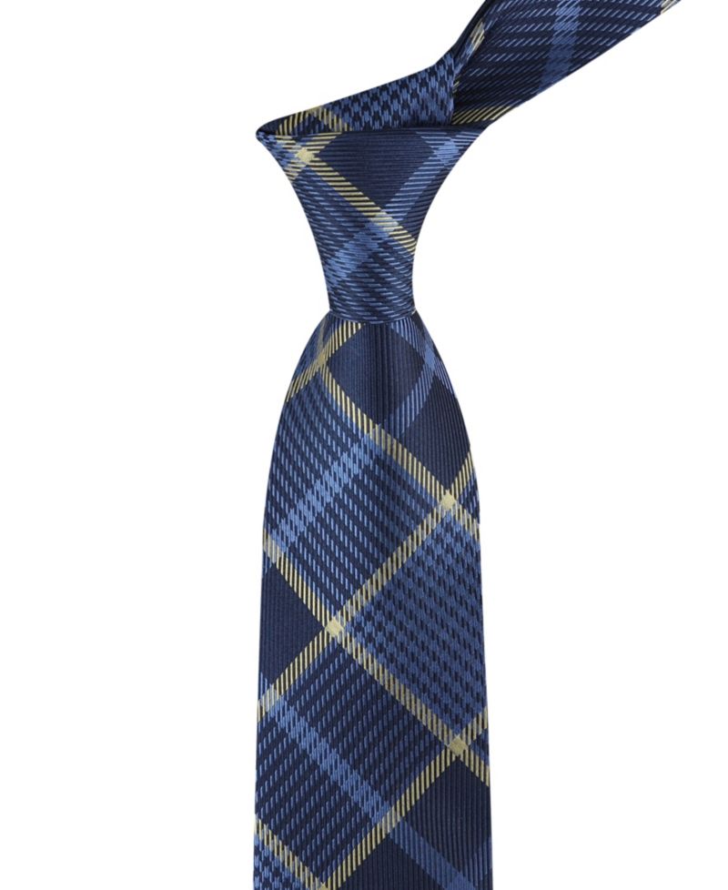 Men's Graydon Plaid Pattern Tie