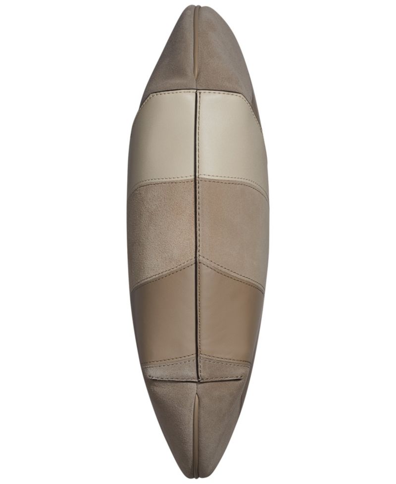 Baldwin Curve Pieced Large Shoulder Handbag