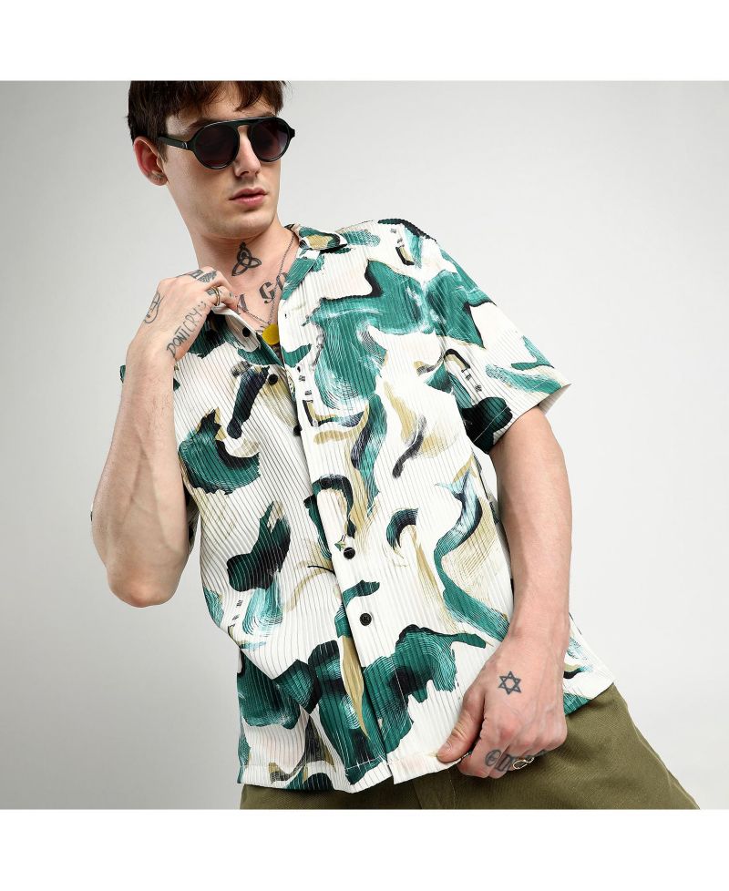 Men's Artistic Block Shirt