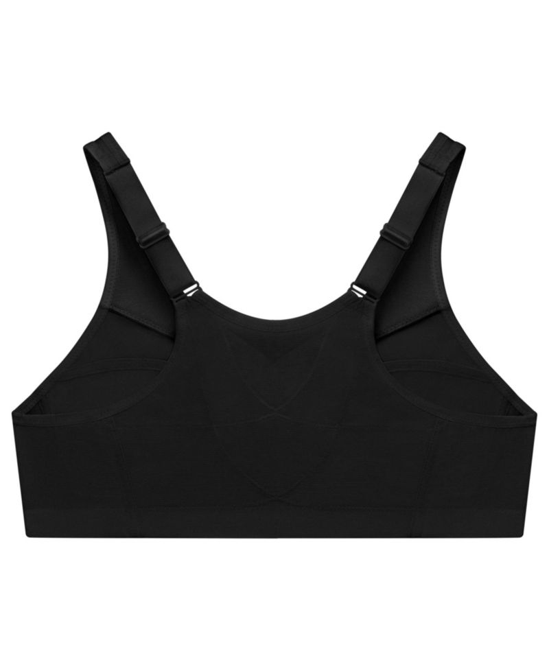 Women's Full Figure Plus Size MagicLift Front Close Posture Back Support Bra 1265