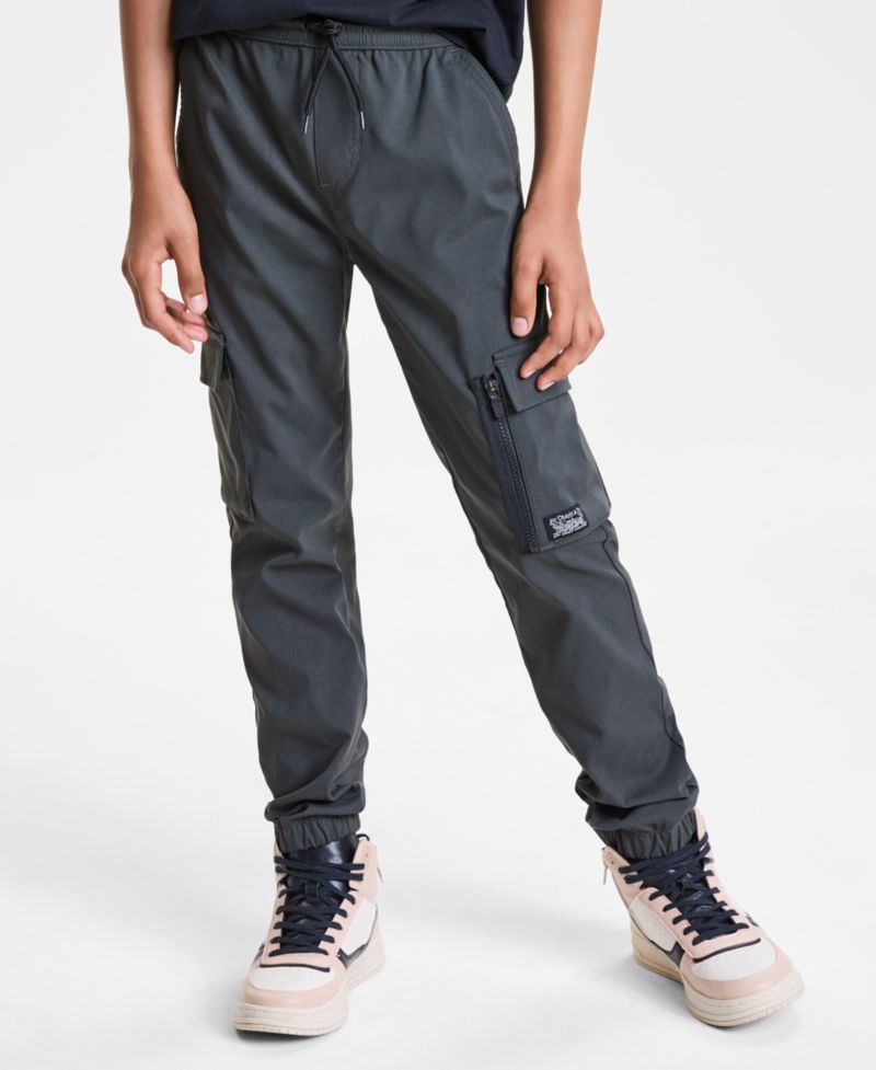 Big Boys Tech Stretch Cargo Jogger Pants