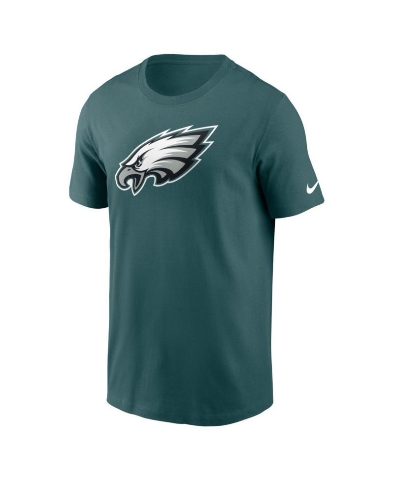 Men's Midnight Green Philadelphia Eagles Essential Logo T-Shirt