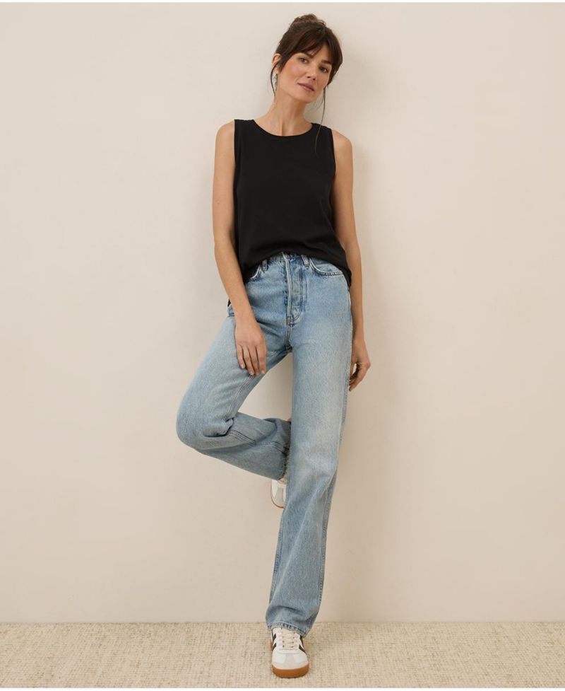 Women's Organic Cotton Softspun High Neck Tank