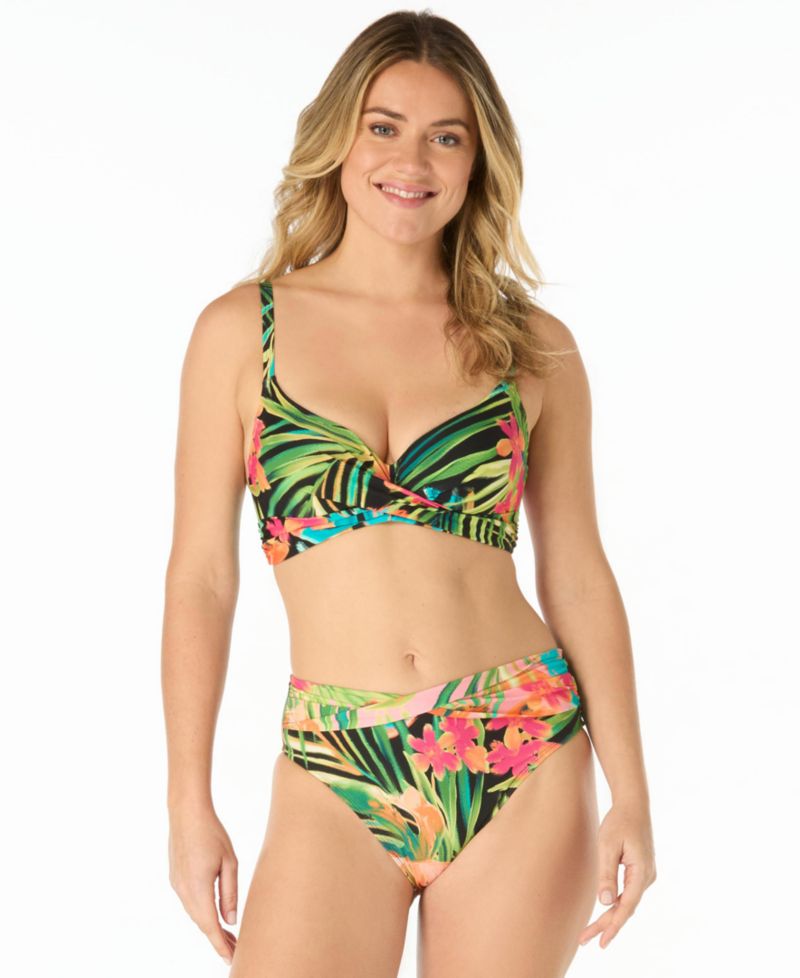 Women's V-Neck Bra Sized Curve Bikini Top