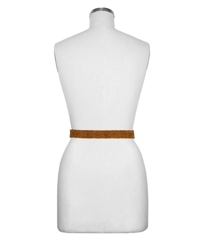Rikke Burnished Suede Belt