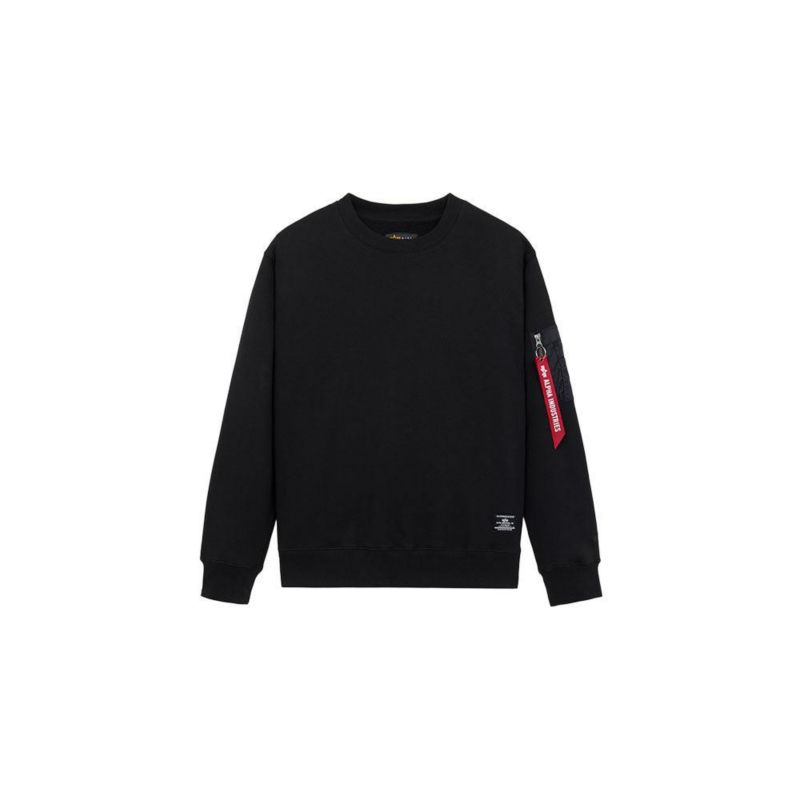 Men's Utility Pocket Crewneck Sweater