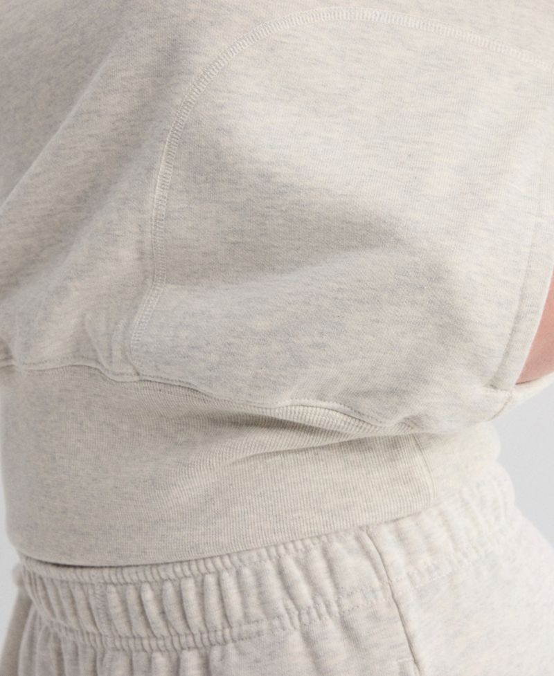 Women's Philadelphia Phillies Iconic Cropped Quarter-Zip Sweatshirt