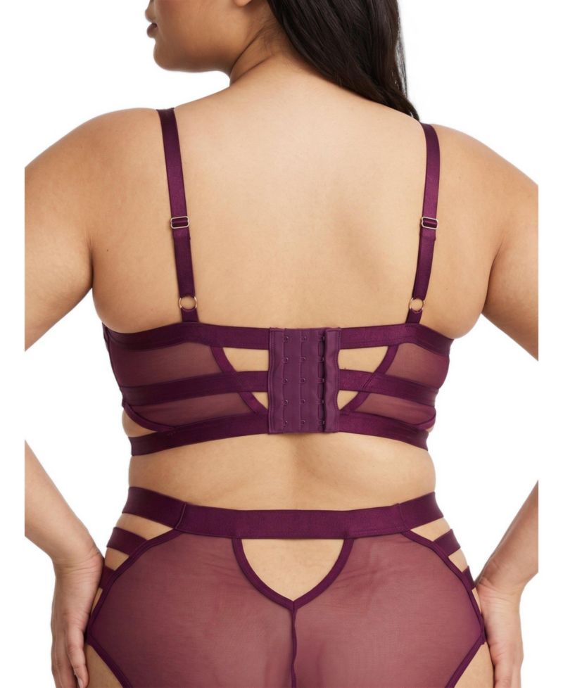 Plus Size Strappy High-Waist Cheeky Vixen Panty
