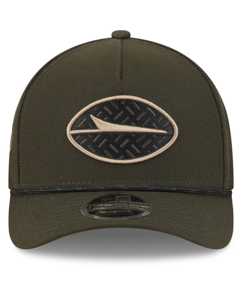 Men's Gotham Green New York Jets 2025 Rivalries Collection Sideline A-Frame 9FORTY Adjustable Hat