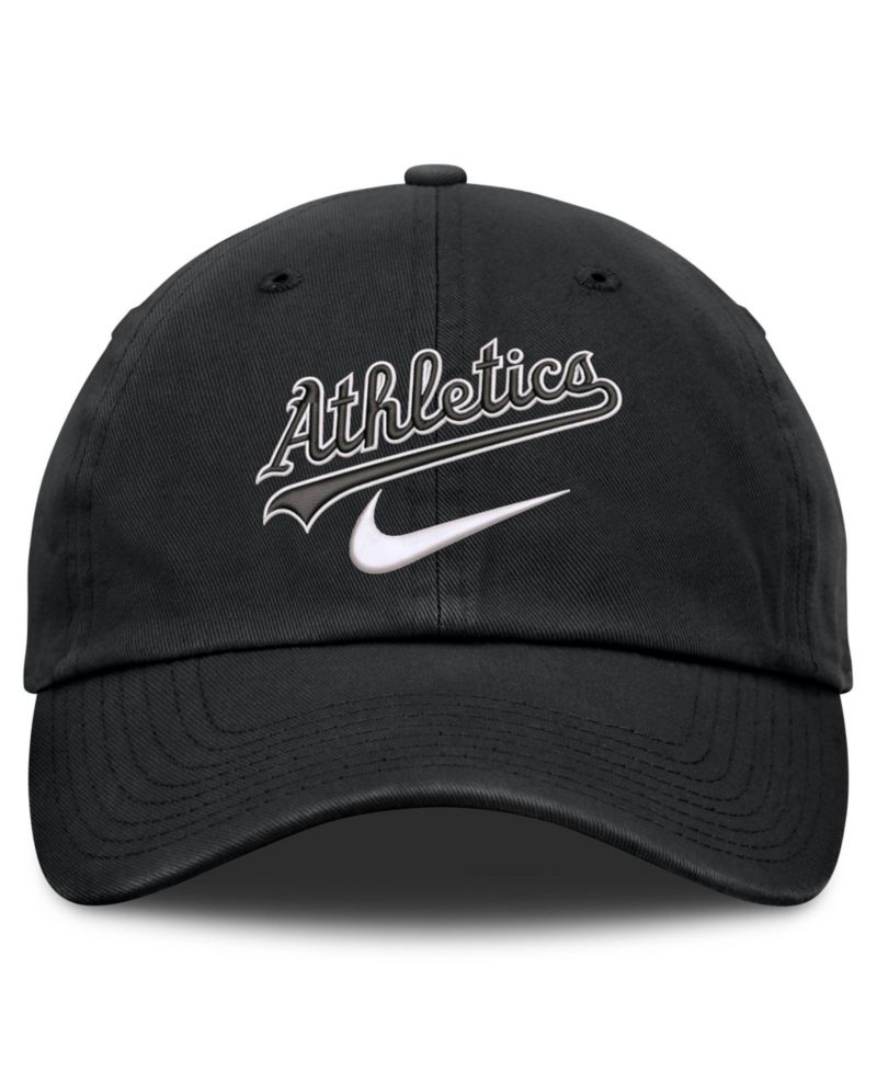 Men's Black Athletics Primetime Club Adjustable Hat