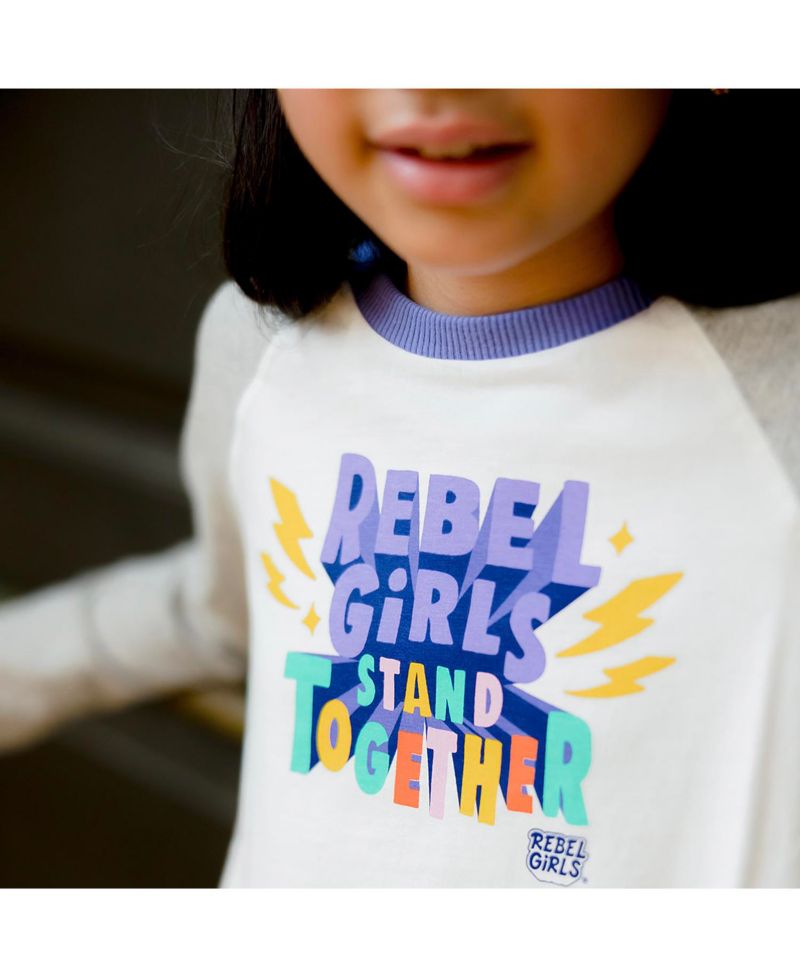 Girls Rebel Fair Trade Organic Cotton Long Sleeve T-Shirts 2-pack