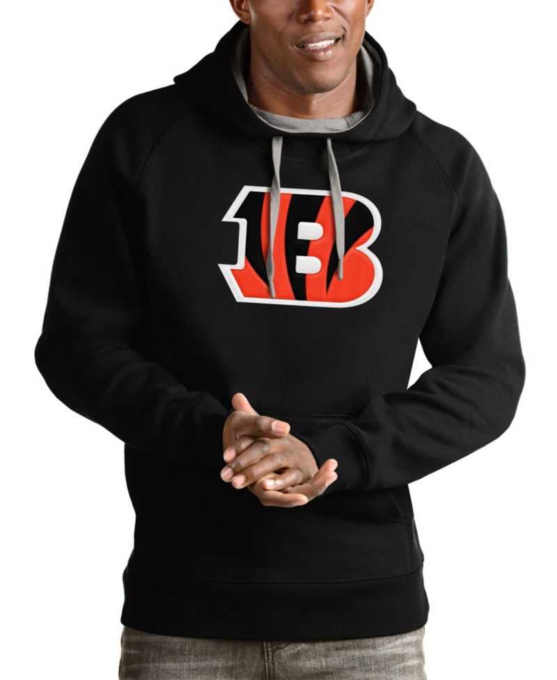 Men's Black Cincinnati Bengals Victory Pullover Hoodie