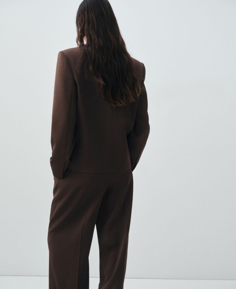 Women's Selection Double-Breasted Suit Blazer