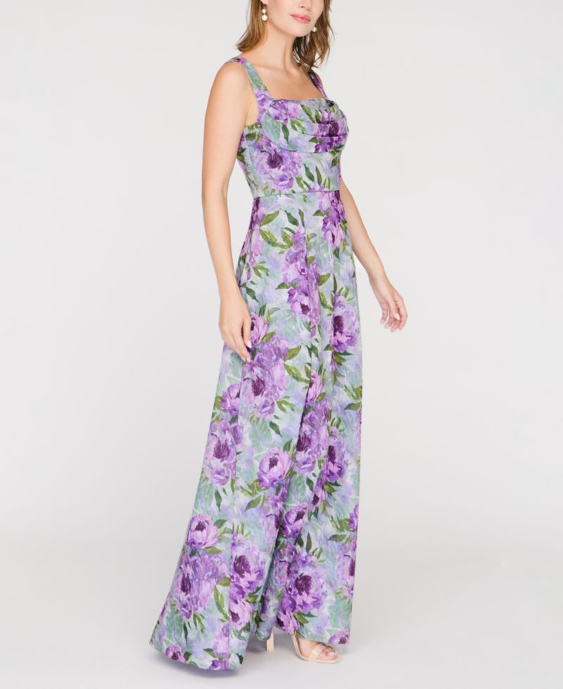 Women's Jordana Square Neck A-Line Gown