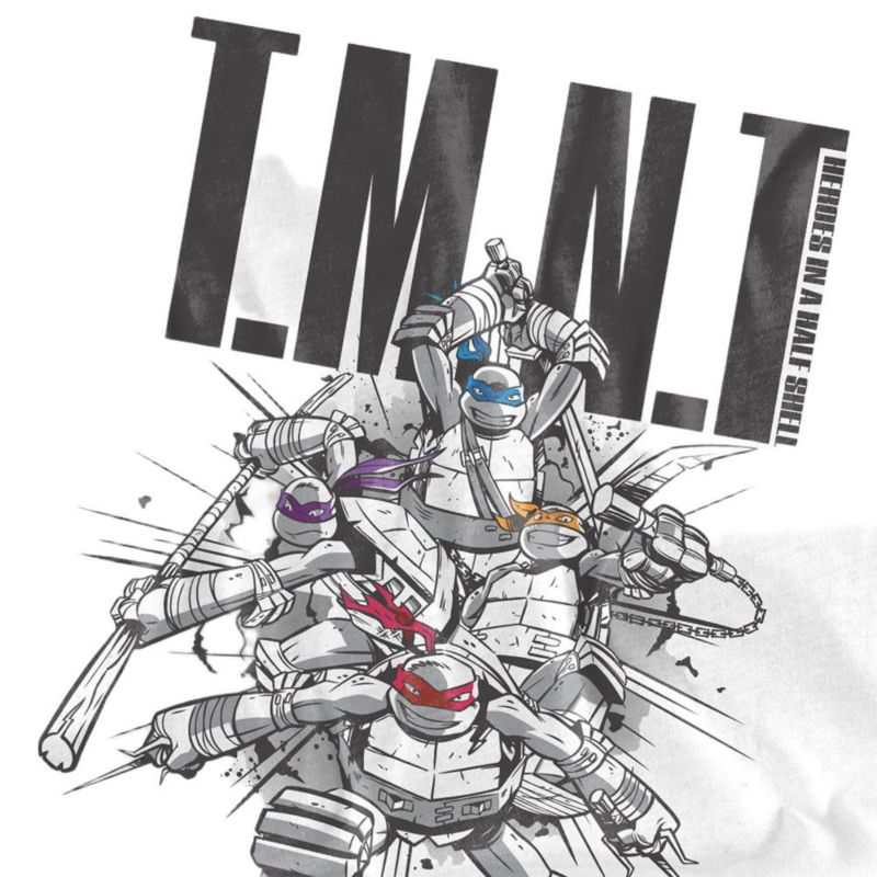Men's Group Heroes In A Half Shell T Shirt