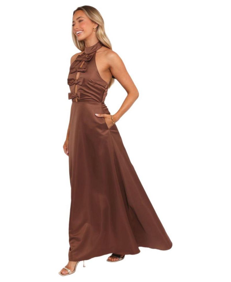 Women's Norva Maxi Dress - Brown