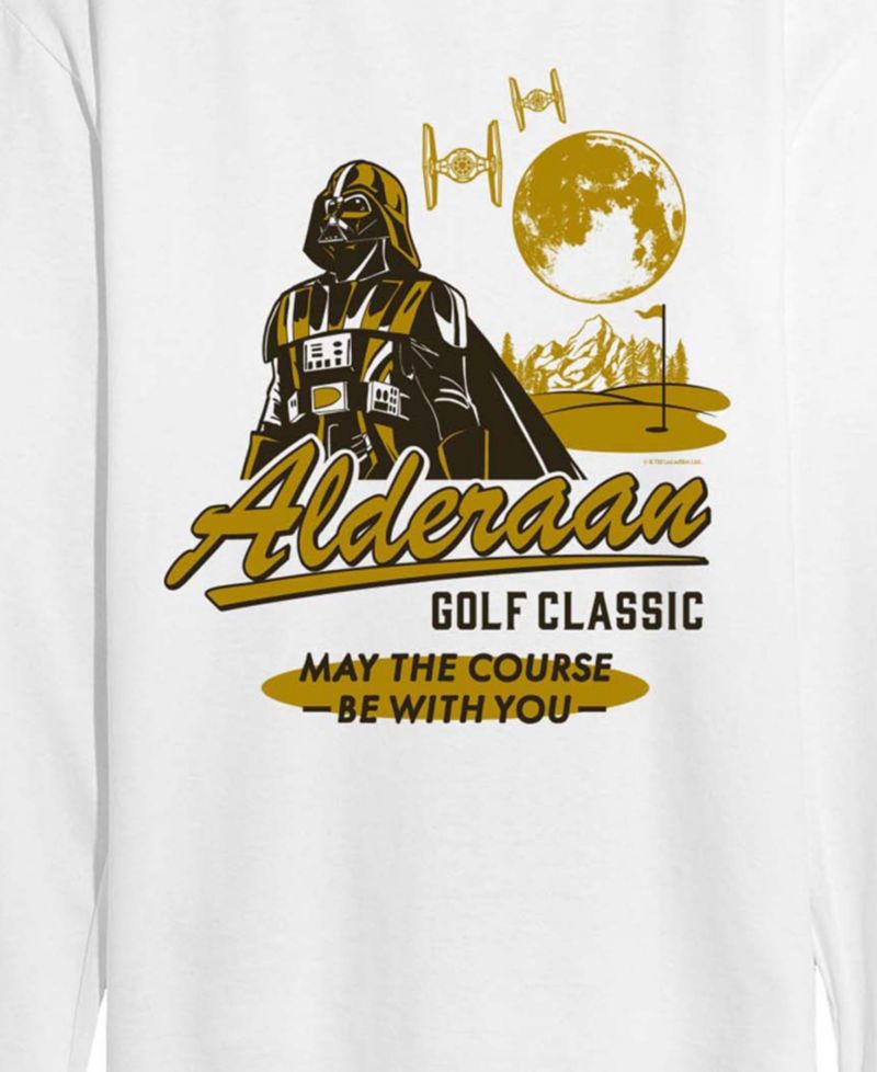 Men's Alderaan Golf Classic Long-Sleeve Graphic T-Shirt