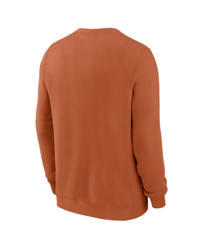 Men's Texas Orange Texas Longhorns Arch Pullover Sweatshirt