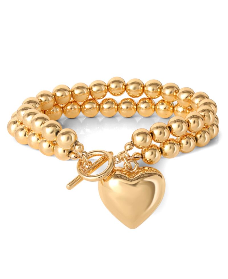 Bead Heart Bracelet