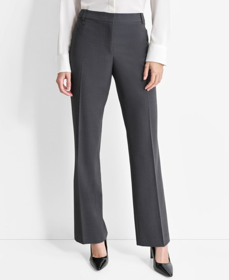 Women's Mid-Rise Straight Leg Pants