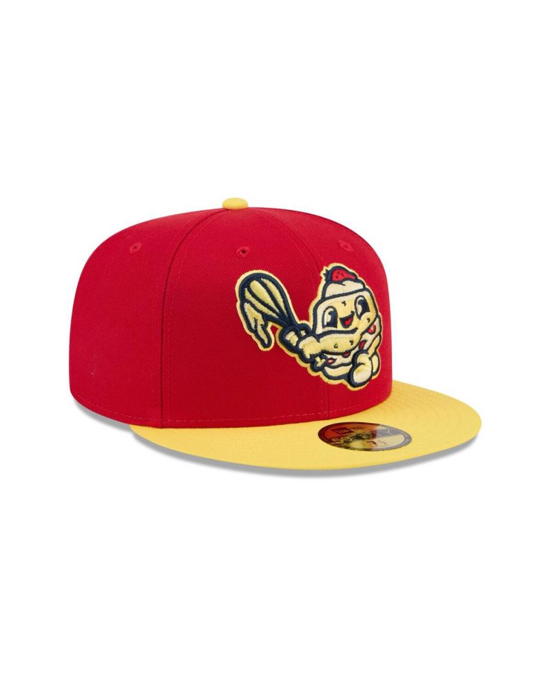 Men's Red Binghamton Rumble Ponies Theme Nights 59FIFTY Fitted Hat
