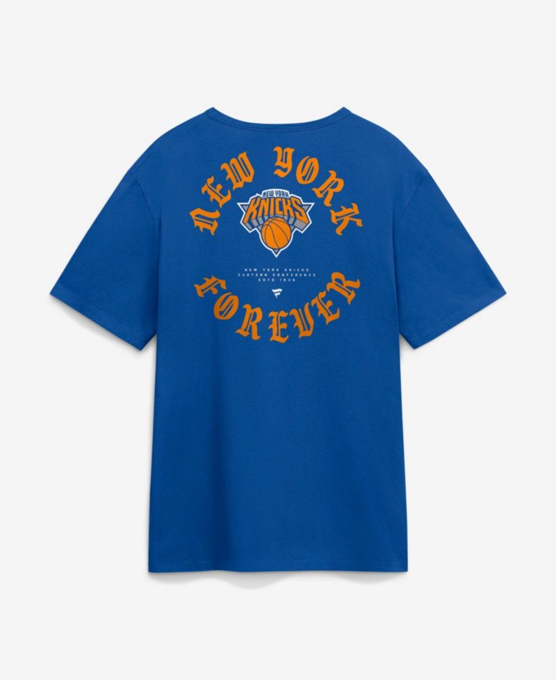 Men's Blue New York Knicks Forever Legacy Cotton T-Shirt