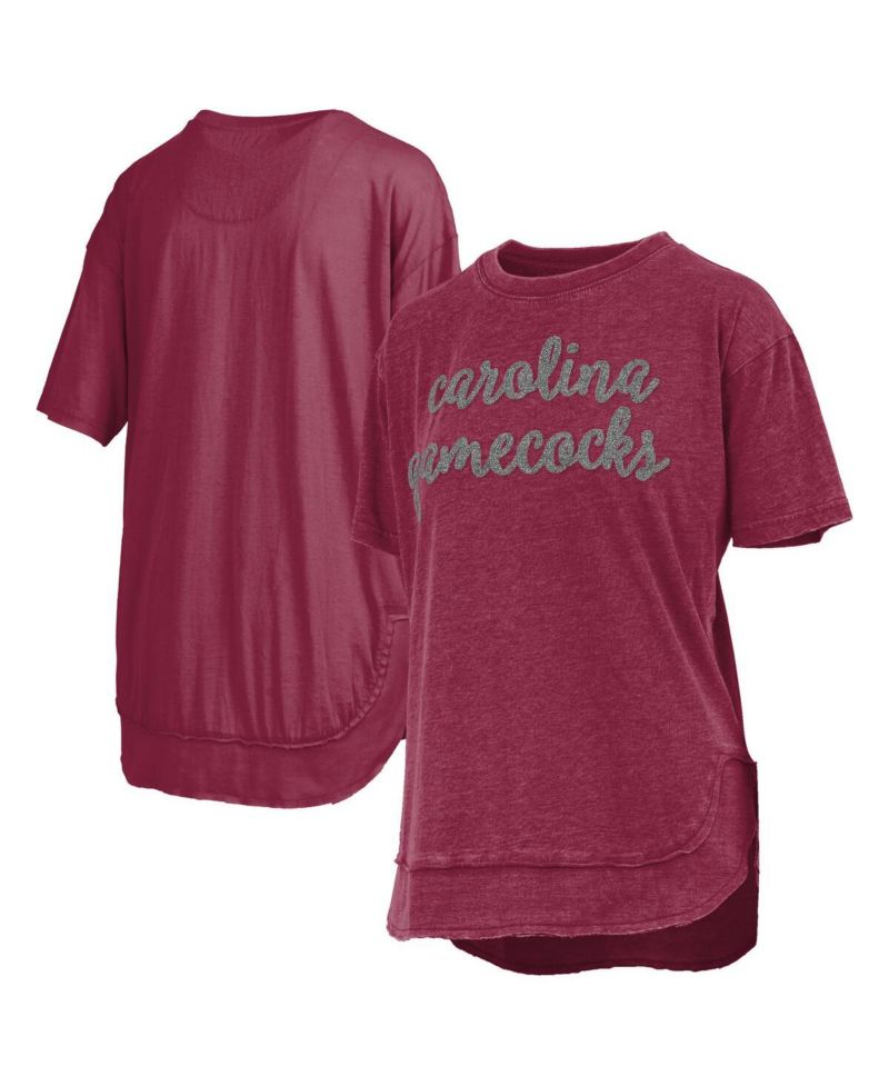 Women's Garnet South Carolina Gamecocks Poncho T-Shirt