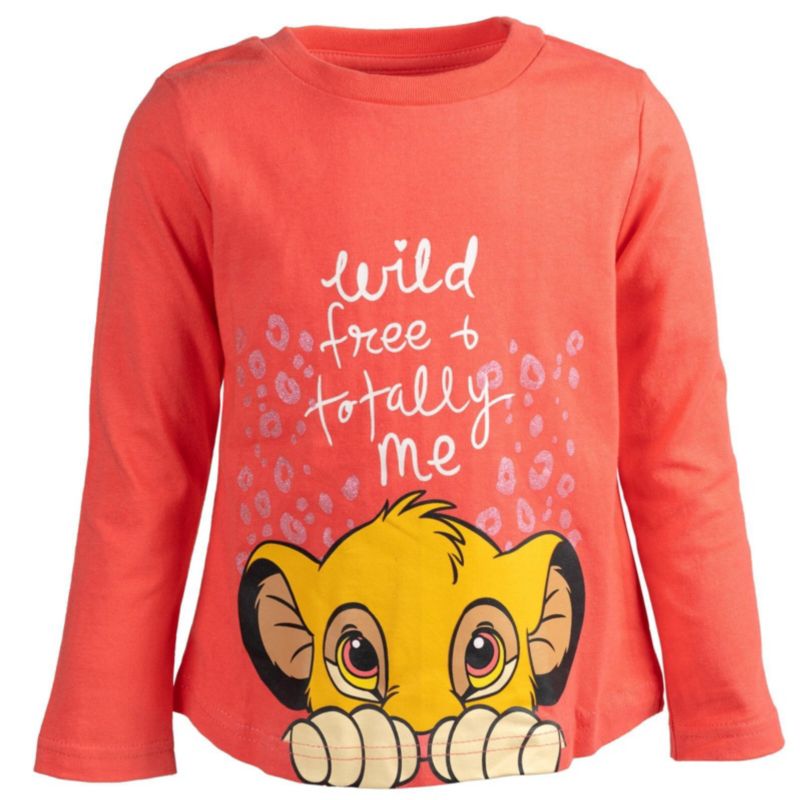 Girl's (2T-12) Disney Nala Simba 2 Pack T-Shirts