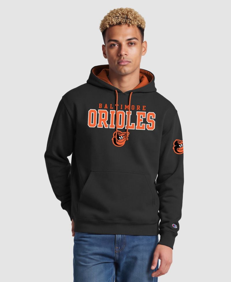 Men's Black Baltimore Orioles Fleece Hoodie
