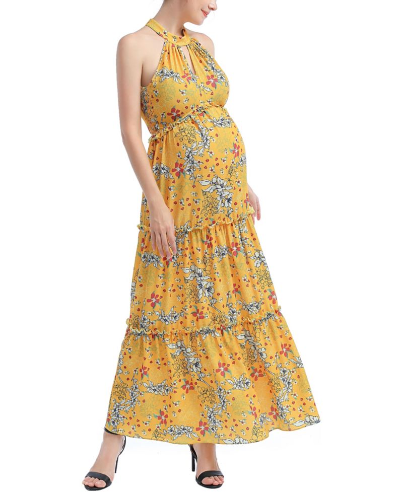 Women's Soleil Floral Print Maxi Dress