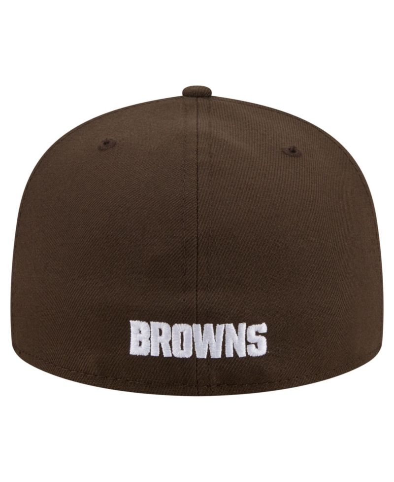 Men's Brown Cleveland Browns 59FIFTY Fitted Hat