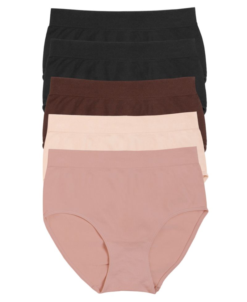 Women's Body Smooth Seamless Brief 5-Pack