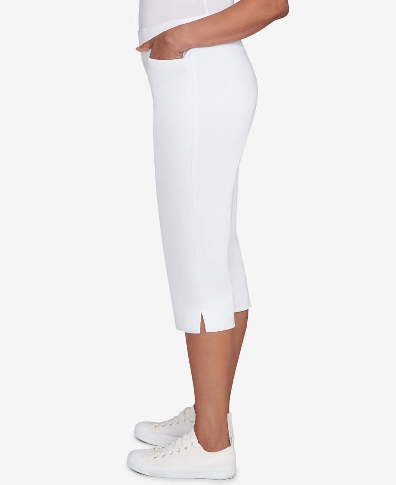 Petite Classic Allure Stretch Clamdigger Pants