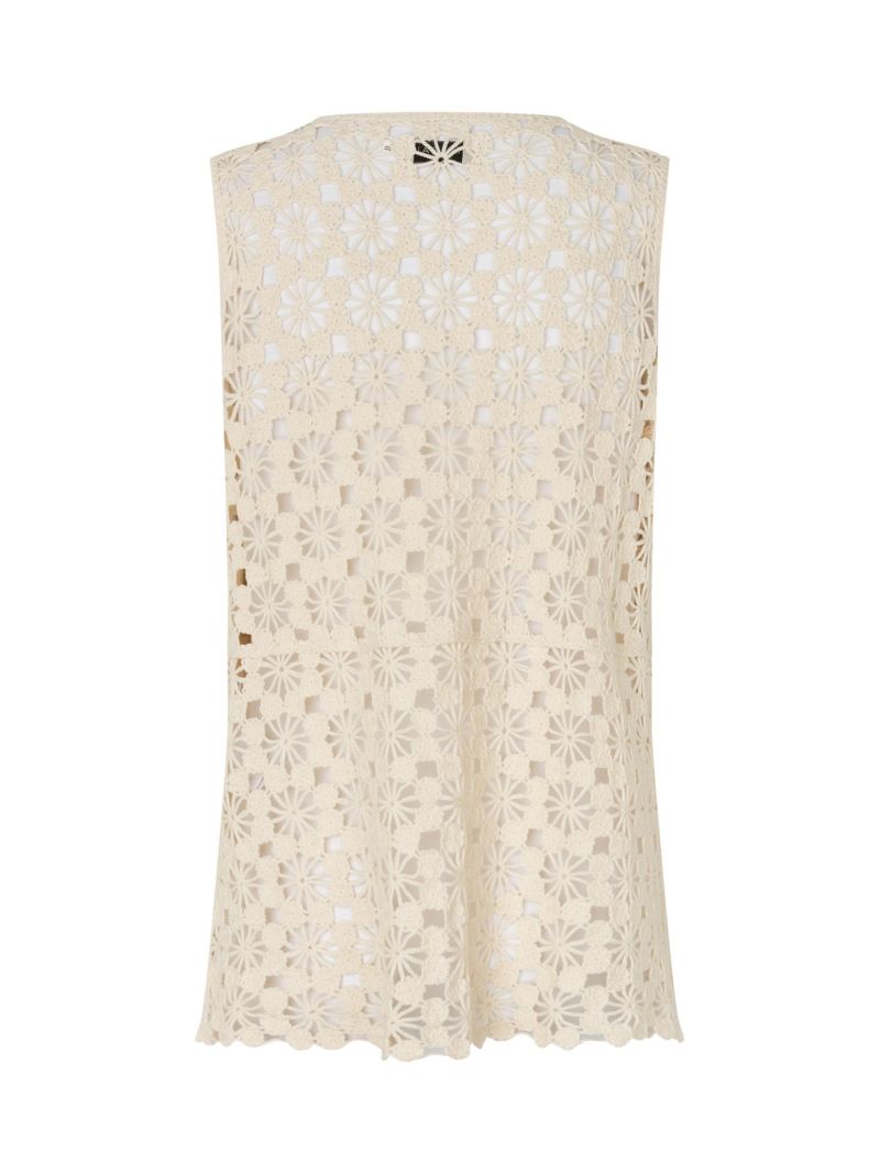 Women's Mafanelis Floral-Crochet Tank Top