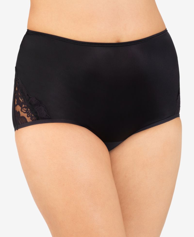Women's Perfectly Yours® Lace Nouveau Nylon Brief Underwear 13001, extended sizes available