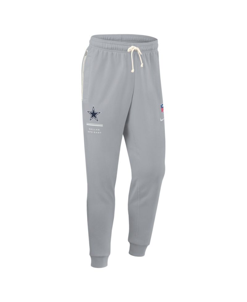Men's Gray Dallas Cowboys Sideline Standard Issue Dri-FIT Taper Pants