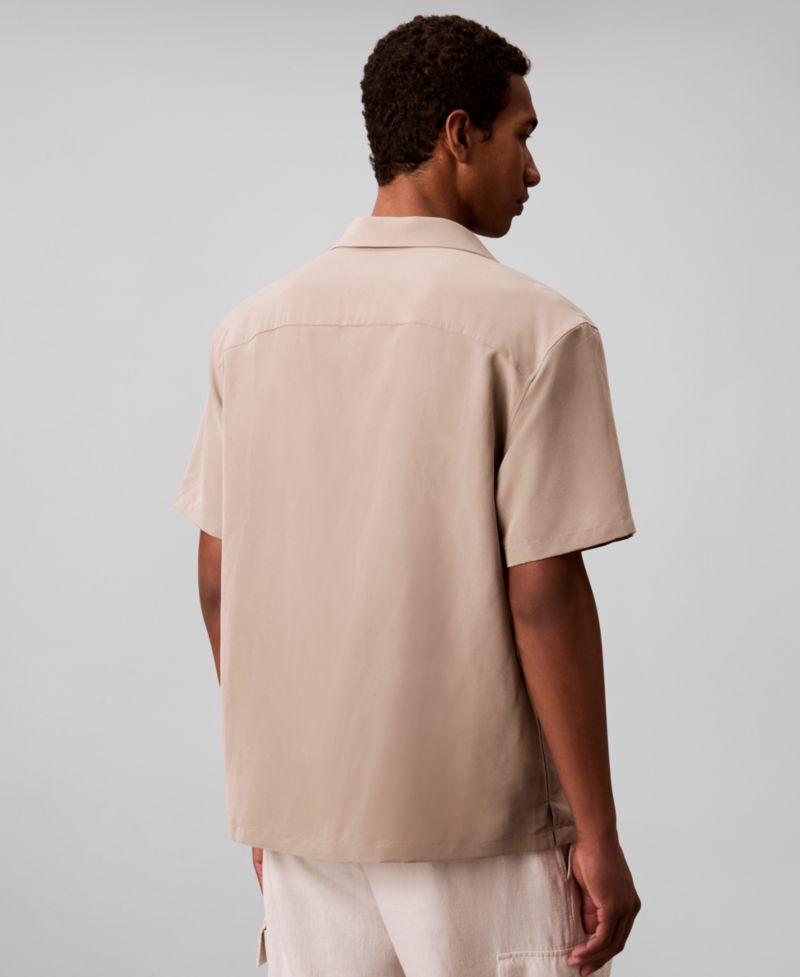 Men's Vintage-Inspired Short-Sleeve Shirt