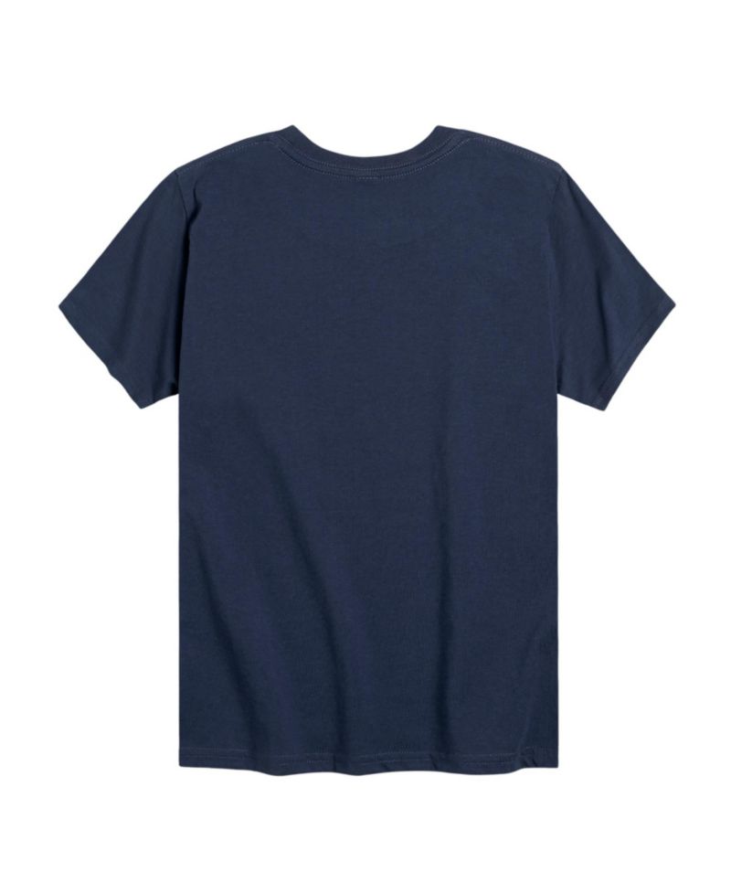 Big Boys Lilo Stitch Live Action Stitch Flowers Graphic T-Shirt