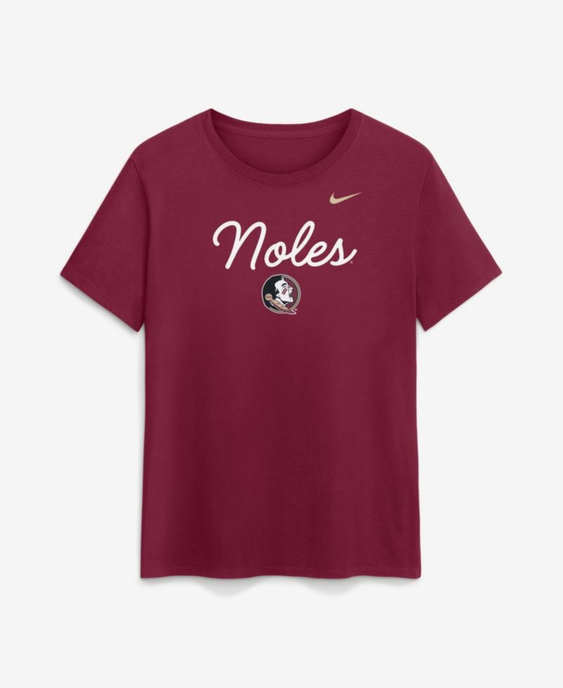 Women's Garnet Florida State Seminoles Script Mantra Logo T-Shirt
