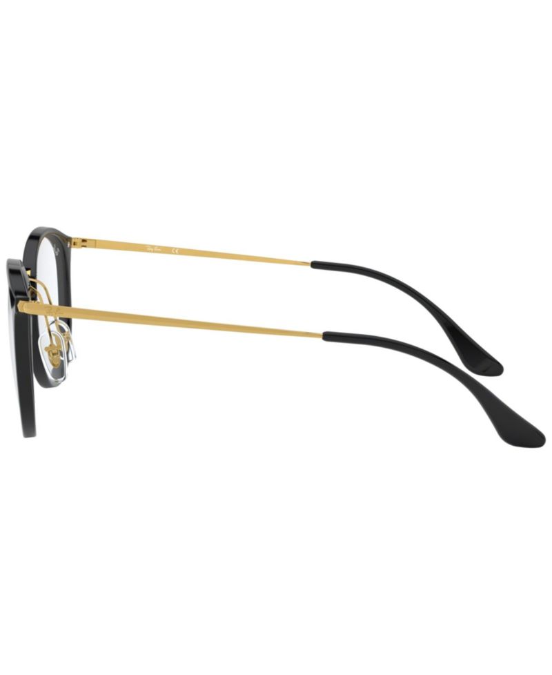 Woman Panthos Plastic RB7140 Optics Eyeglasses
