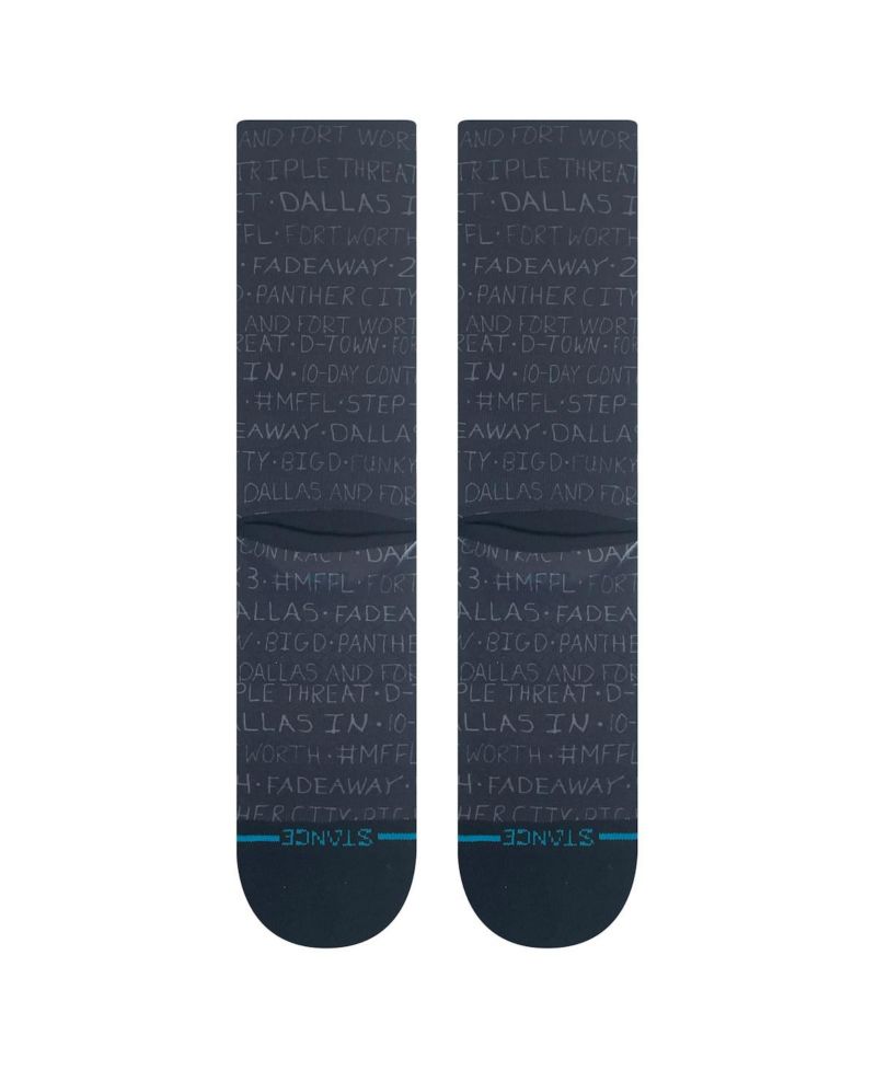 Men's and Women's Dallas Mavericks 2023/24 City Edition Crew Socks