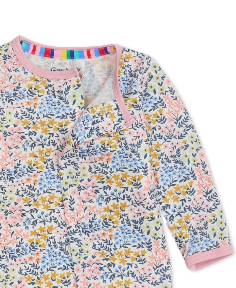 Baby Girls' Chelsea Ruffle Footie Long-Sleeve Coverall