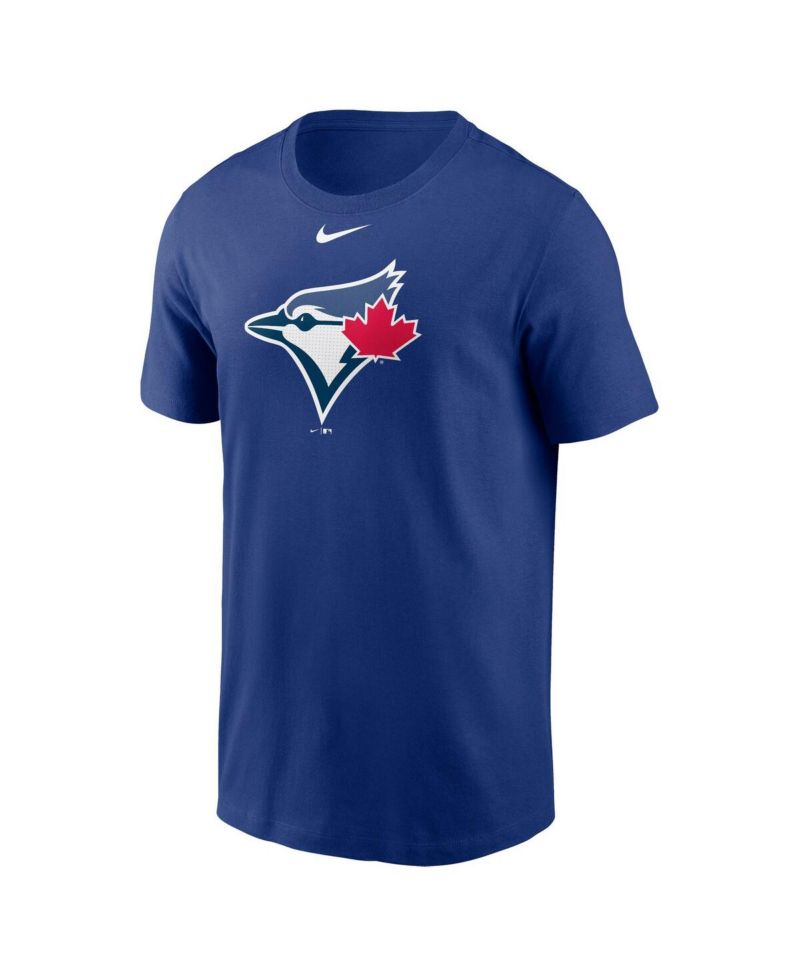Men's Royal Toronto Blue Jays Fuse Logo T-Shirt