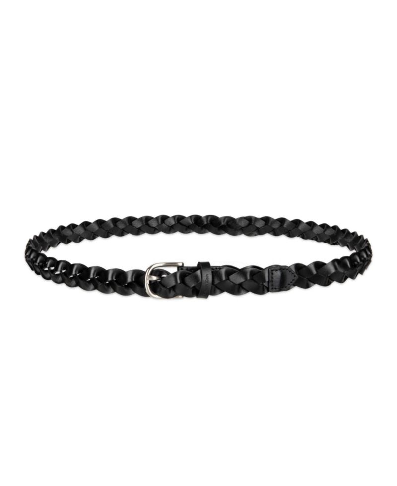 Women's Two Pack - Skinny Braid and Harness Buckle Belt Set