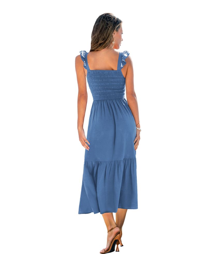 Women's Peak Season Floral Maxi Beach Dress