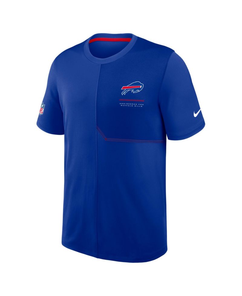 Men's Royal Buffalo Bills Sideline UV Dri-FIT Coaches Shirt