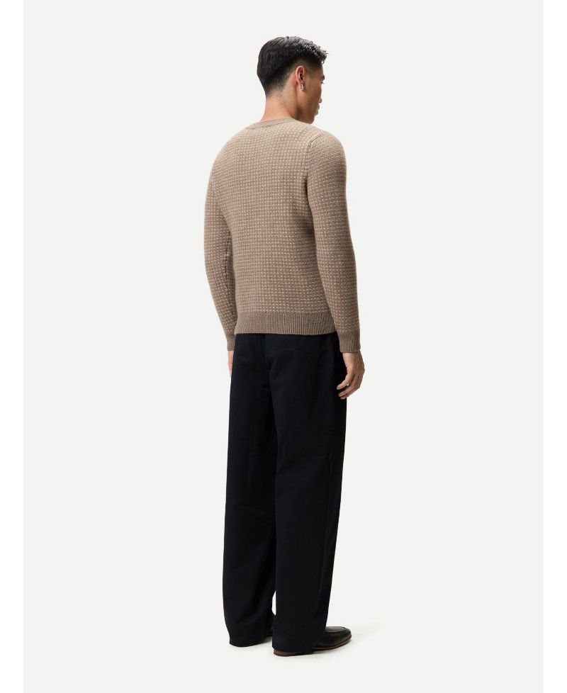 Men's Silk Turtle-Neck Sweater