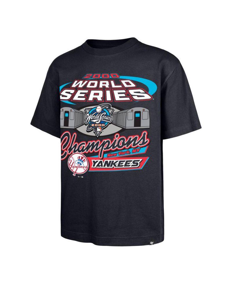 Men's Navy New York Yankees 2000 World Series s Showcase Foundation T-Shirt