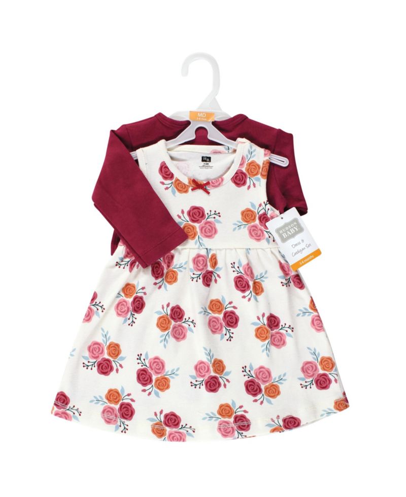 Baby Girls Hudson Essential Cotton Dress and Sweater Collection