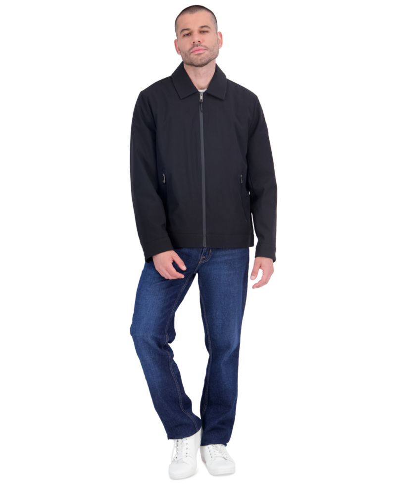 Men's Shirt Collar Flex Tech Quilted Inner Jacket